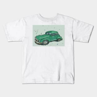 Artistic Illustration of Hudson Automobile Kids T-Shirt